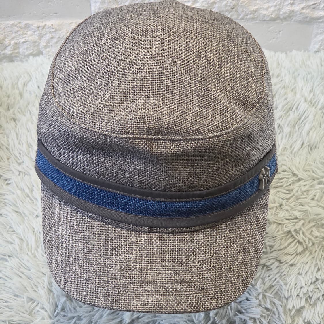 L7-5:MLB 뉴욕 양키스 린넨 패브릭 캡 (57cm) 상품이미지1