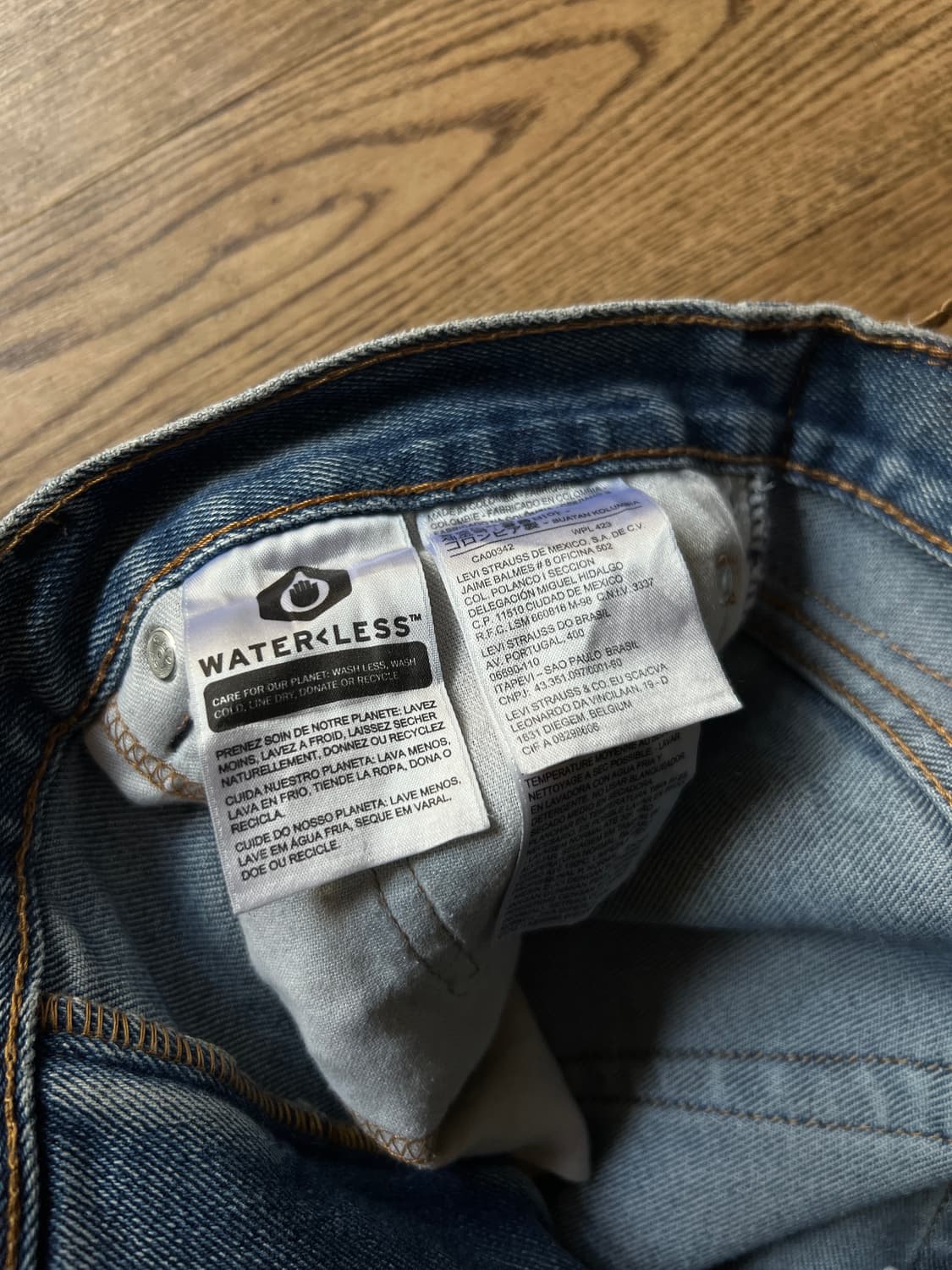 [34]리바이스 517 디스트로이드 스트레치 플레어 데님 팬츠 상품이미지7