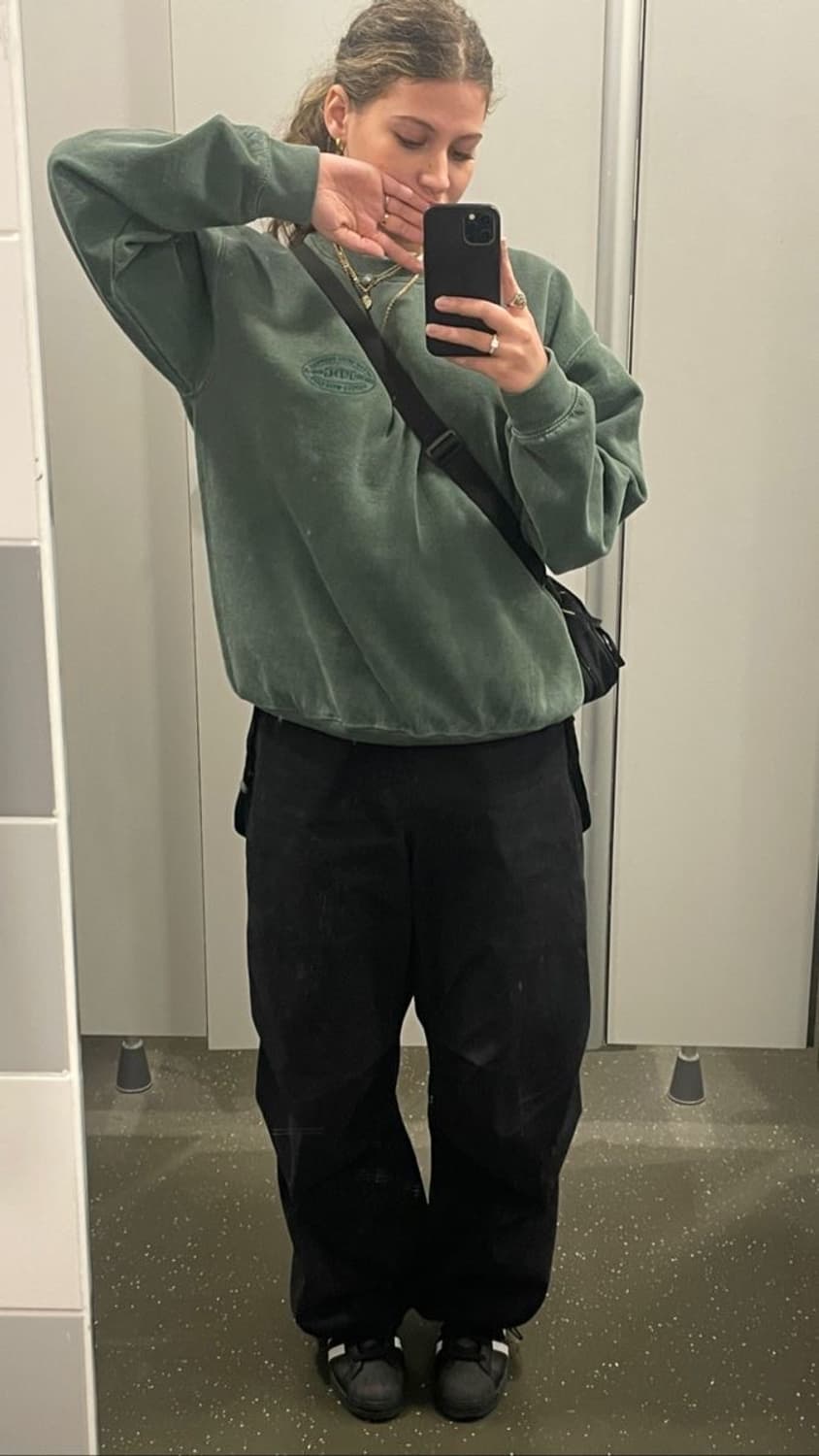 빈티지 블랙 카고 팬츠 상품이미지4