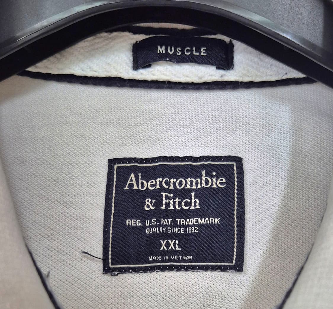 [XXL]아베크롬비 Abecrombie 화이트 피케 셔츠 상품이미지2