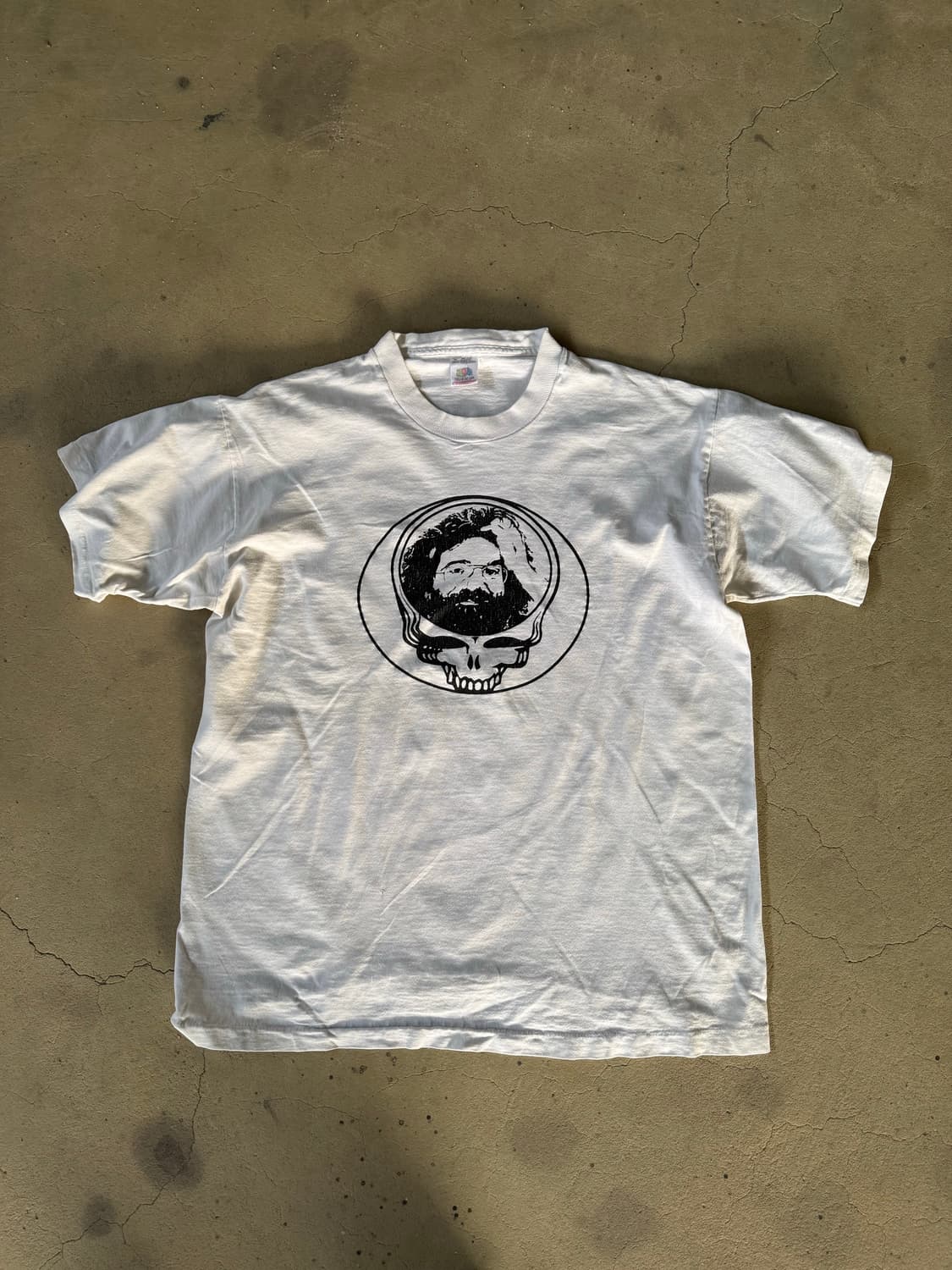 120$ 빈티지 90s Jerry Garcia 티셔츠 XL 그레이티드 상품이미지1