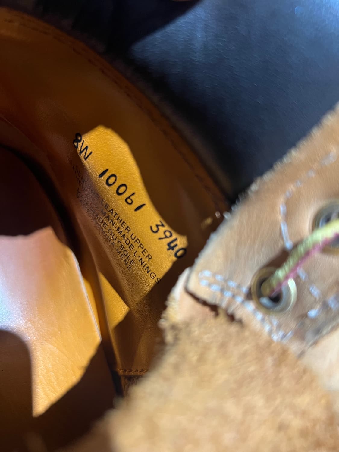 팀버랜드 6인치 프리미엄 8W 판매합니다 상품이미지8