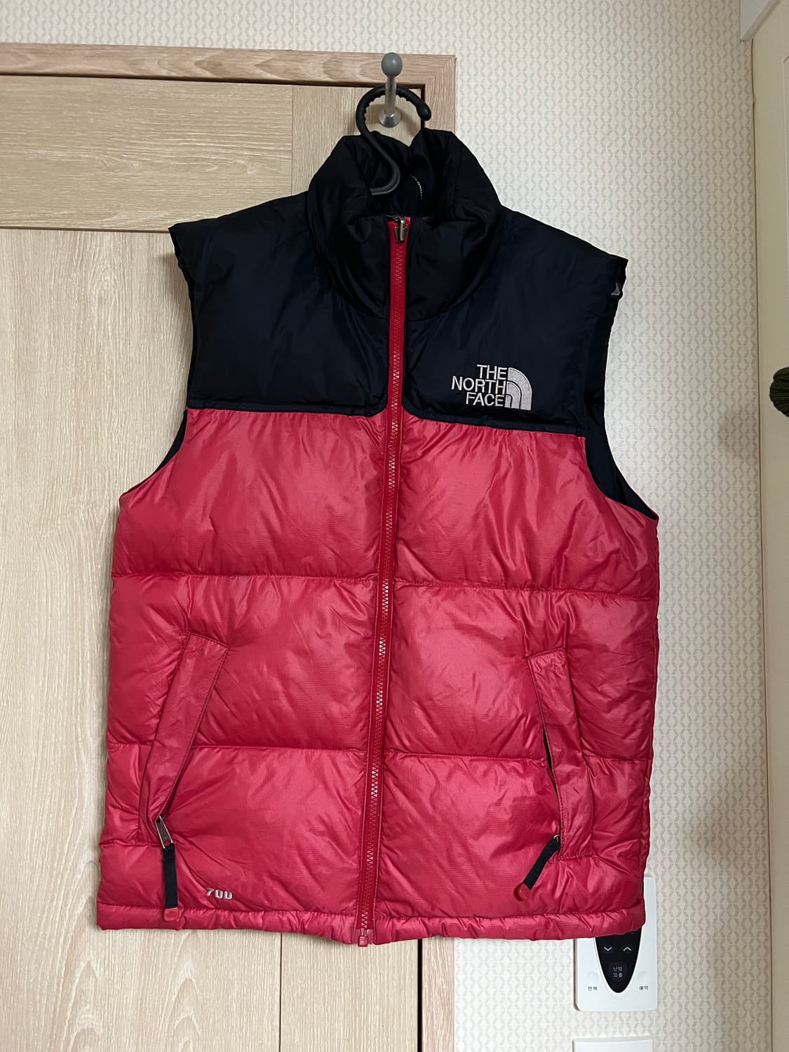 노스페이스 눕시 베스트 레드 85 상품이미지1