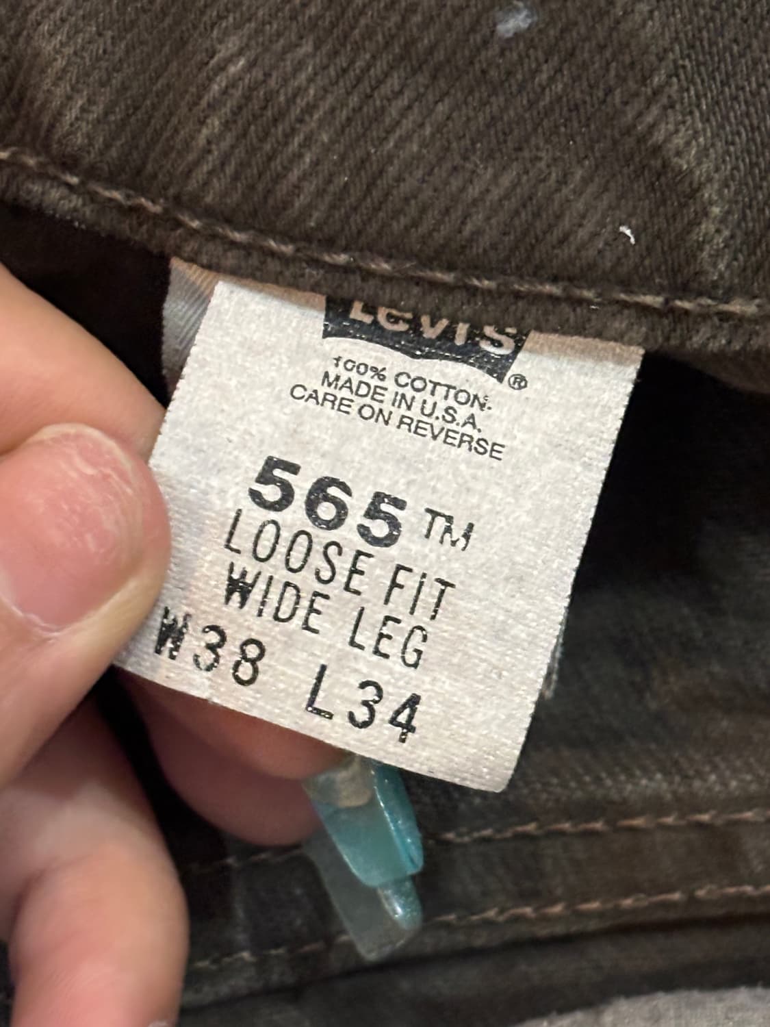 90‘s MADE IN USA 🇺🇸 리바이스 565 루즈핏 상품이미지8