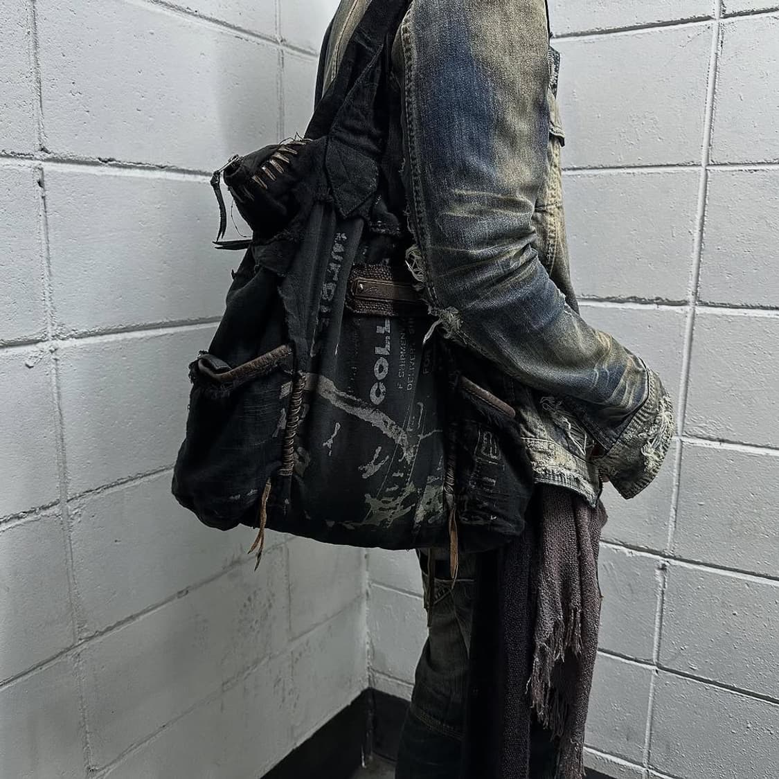 14th addiction 00’s archive linen bag 상품이미지8
