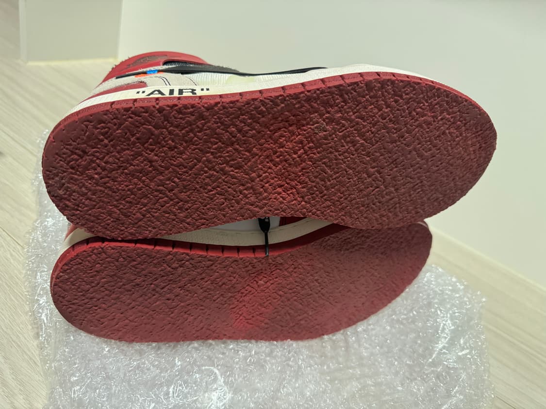 [295] 조던 1 x 오프화이트 레트로 하이 시카고 더 텐 상품이미지6