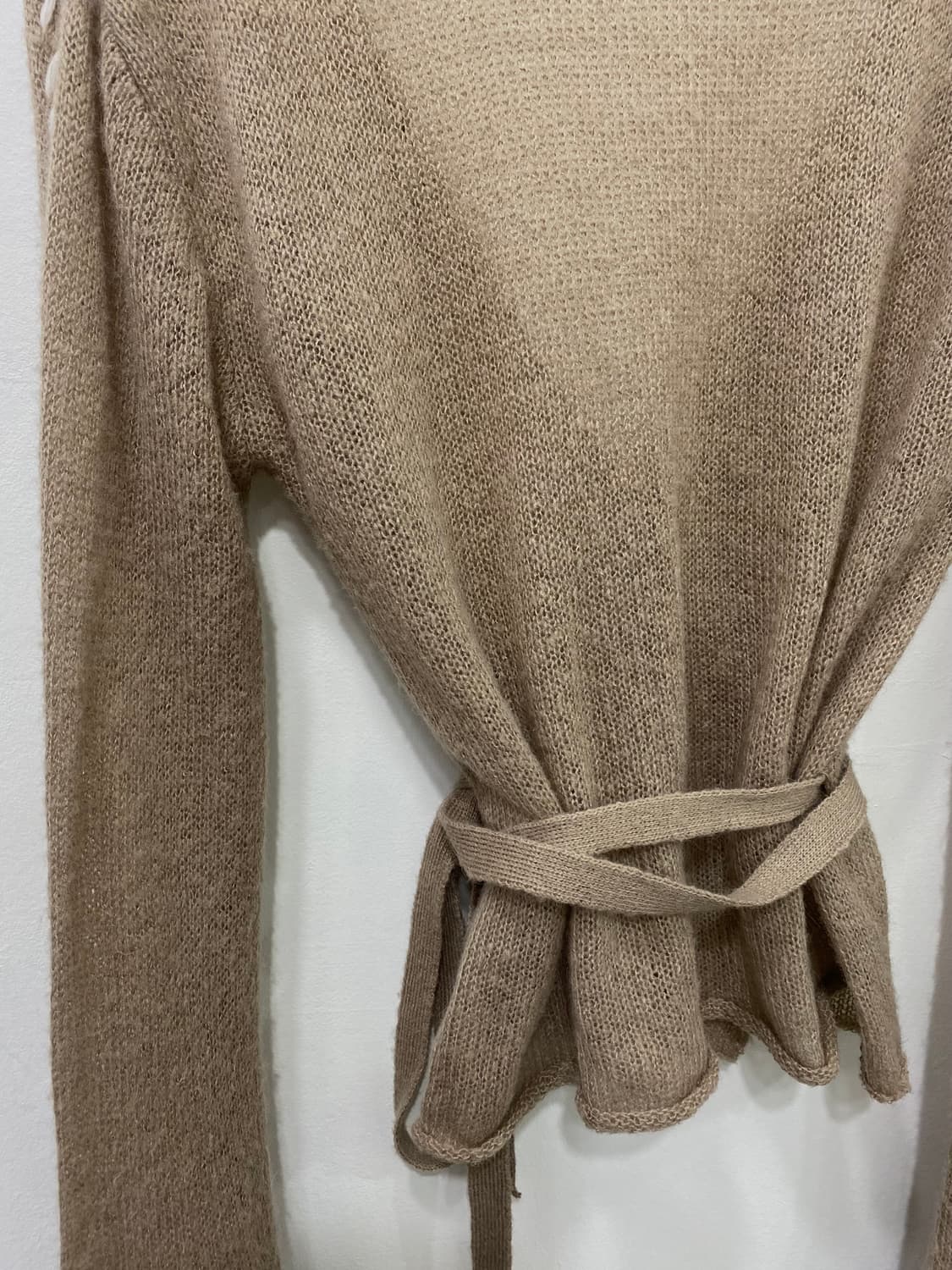 마뗑킴 랩 가디건 블랙 F 상품이미지8