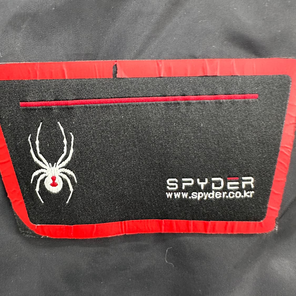 100 스파이더 US 스키팀 남자 덕다운 롱패딩 상품이미지4