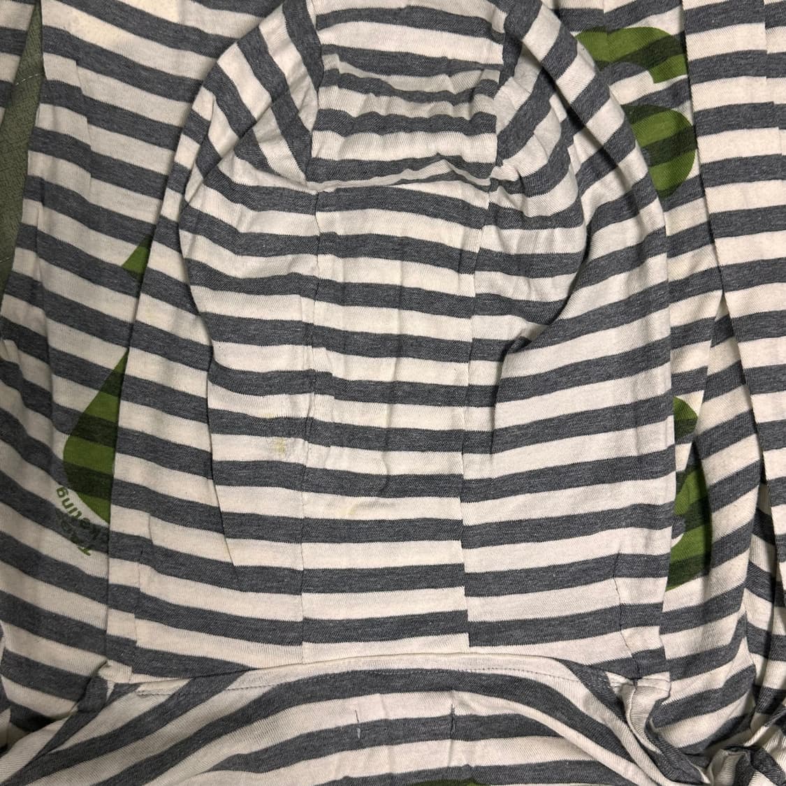 1/2 Ticketing Stripe Border Hoodie 상품이미지3