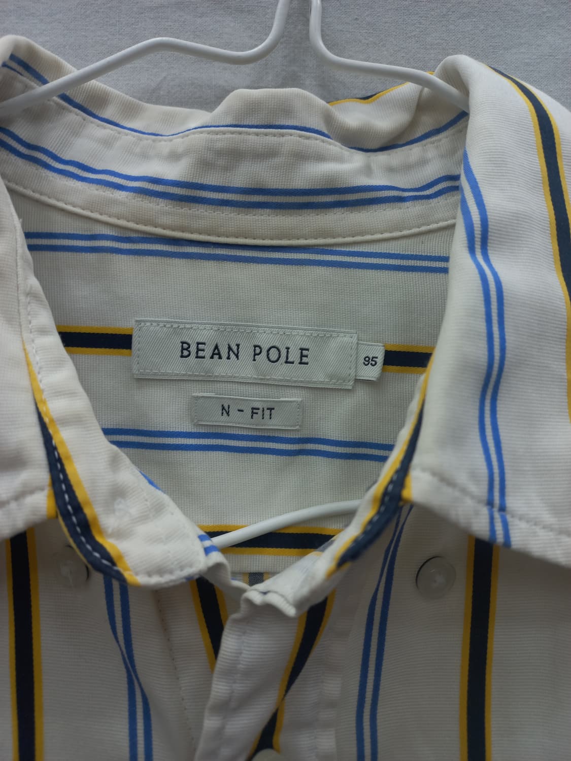 빈폴 스트라이프 반팔 셔츠 남95 상품이미지2