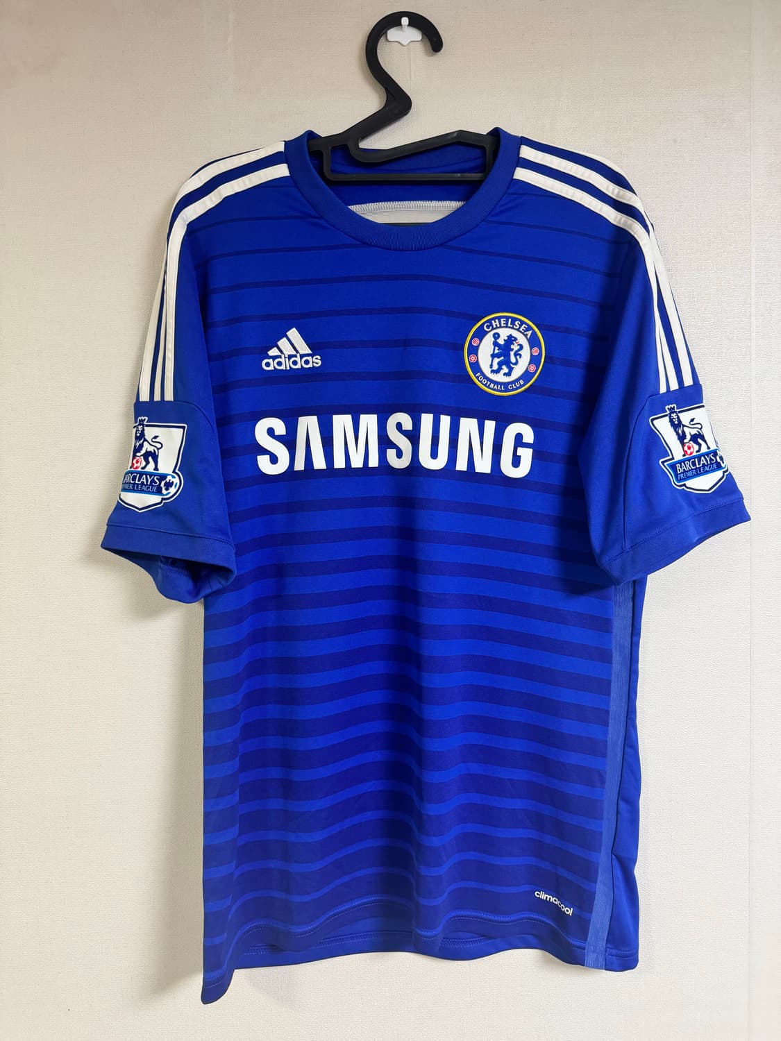 14-15 정품 첼시 아자르 홈 풀패치 유니폼 상품이미지2