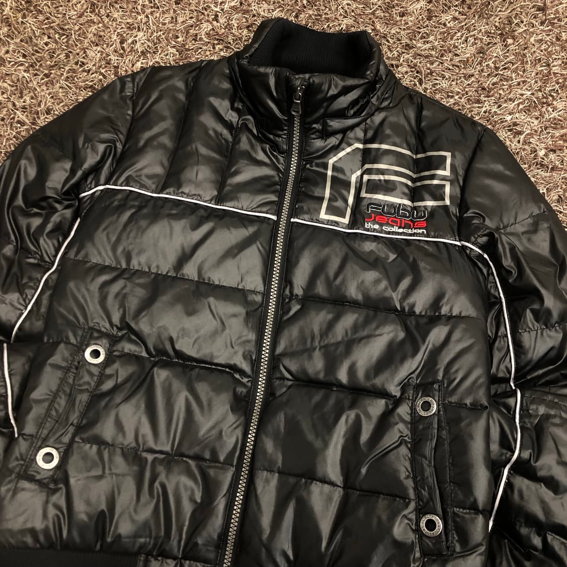 후부 올드스쿨 덕다운 숏 패딩 상품이미지2