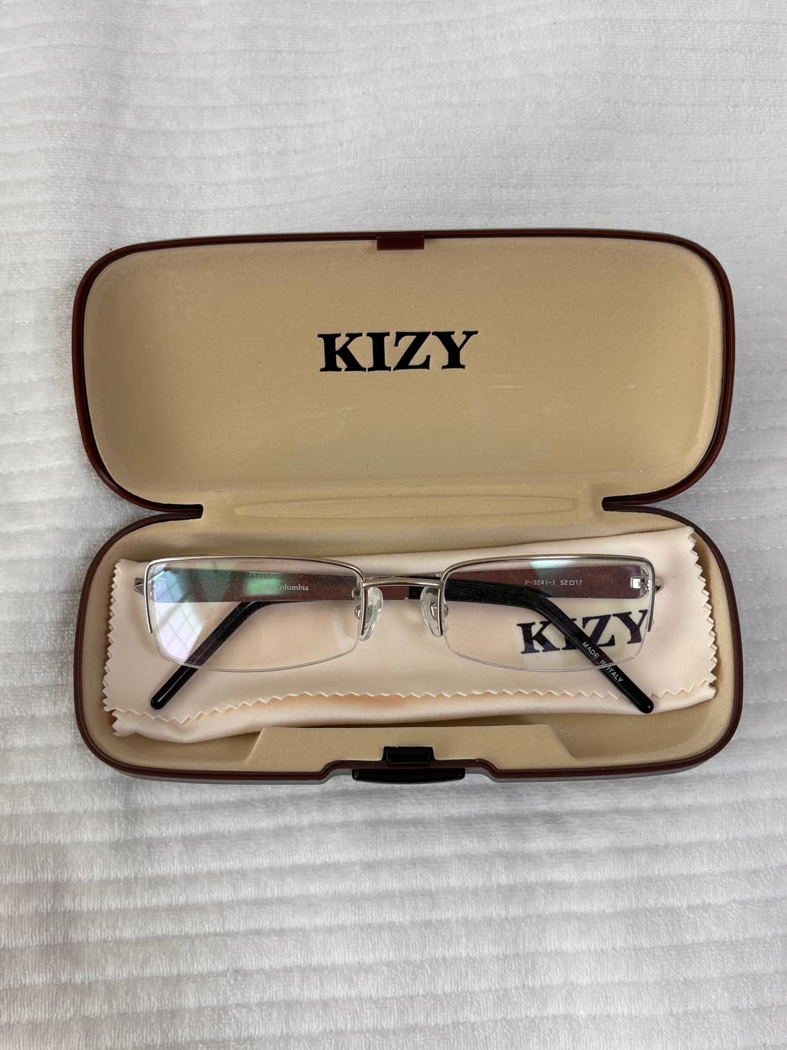 90s Columbia Minimal HalfRim MadeInItaly 상품이미지1