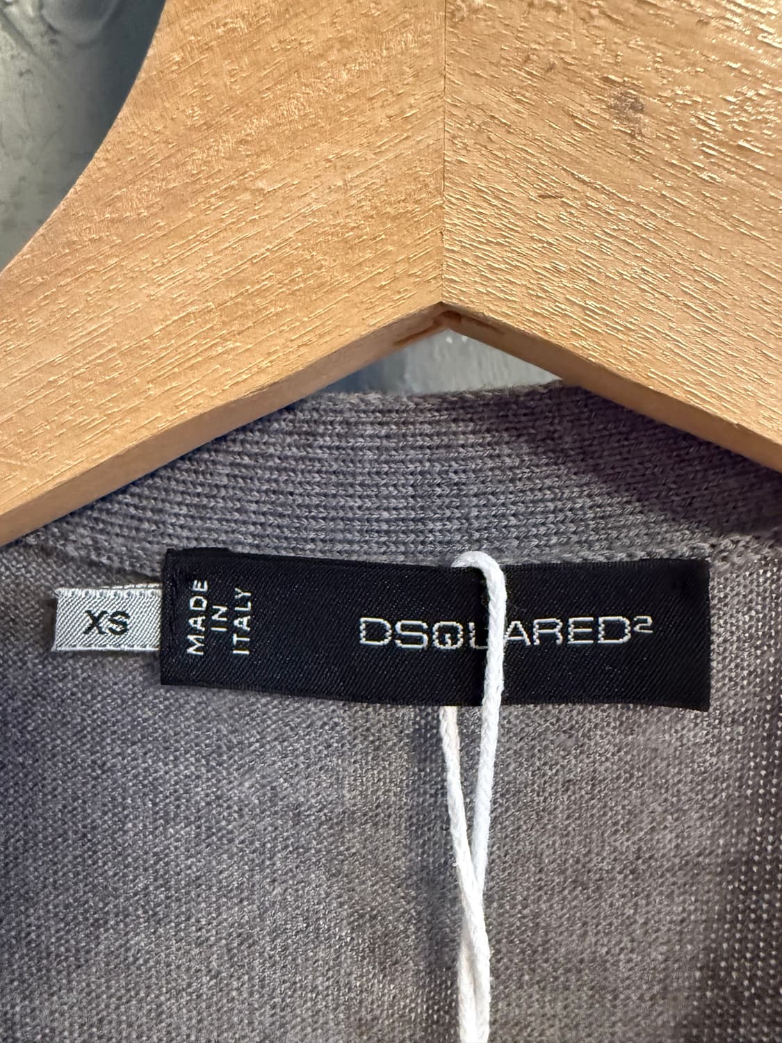 디스퀘어드2 DSQUARED2 카모 패턴 니트 베스트 그레이 XS 상품이미지4