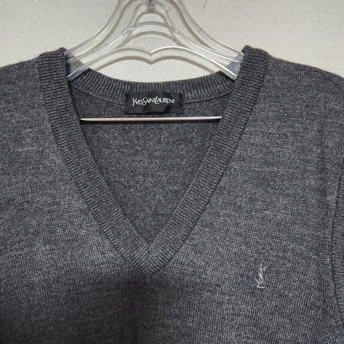 입생로랑 니트 조끼 남M 상품이미지3