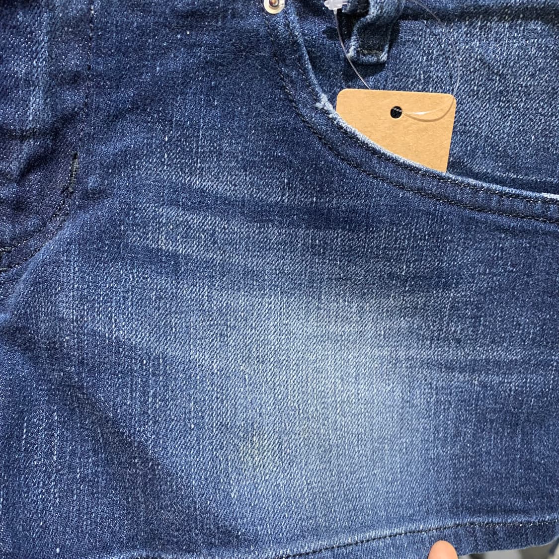 디젤 빈티지 00s y2k 로우라이즈 워싱데님 마이크로 쇼츠 반바지 28 상품이미지8