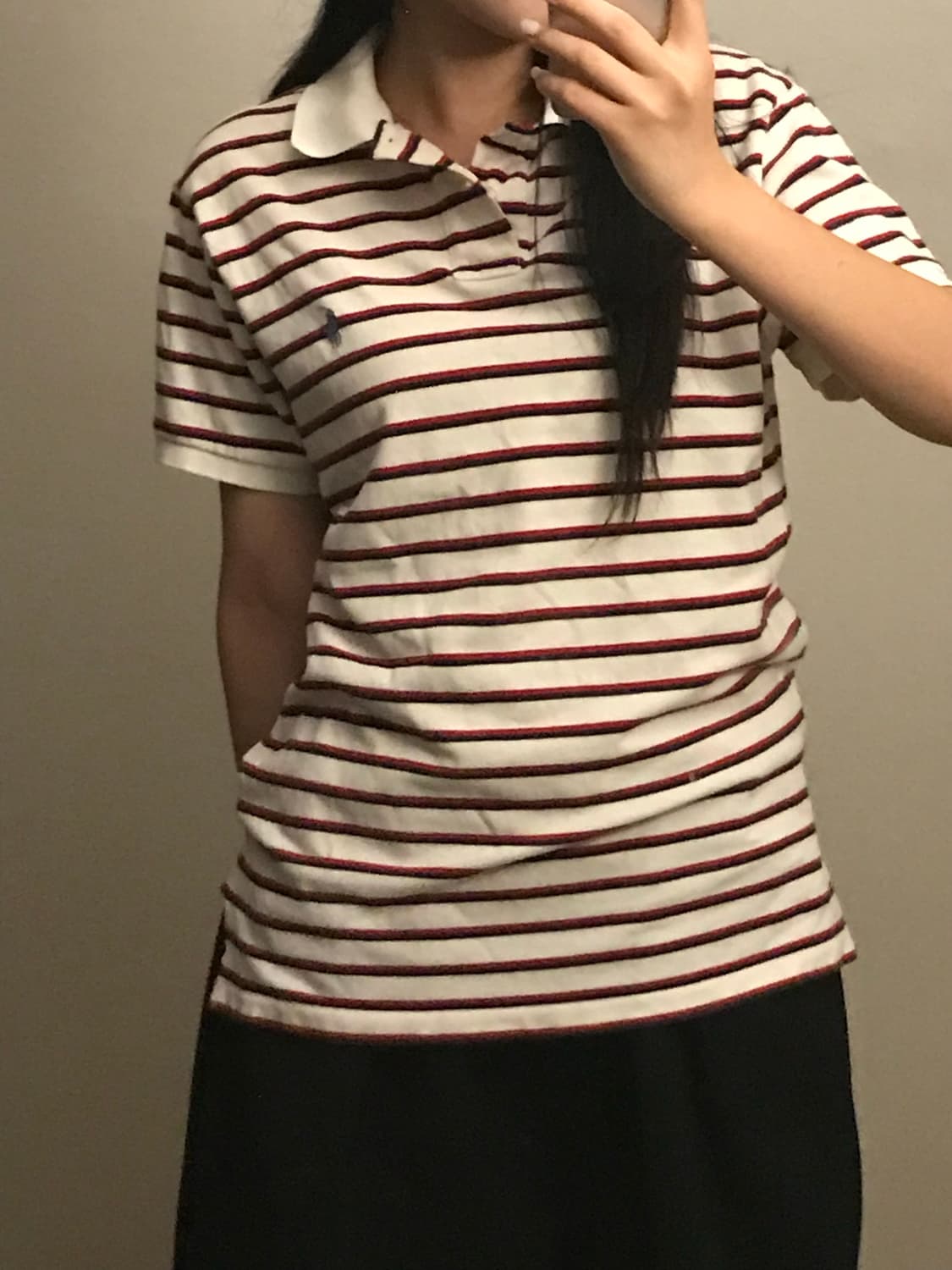 폴로 스트라이프 카라 반팔티 상품이미지1