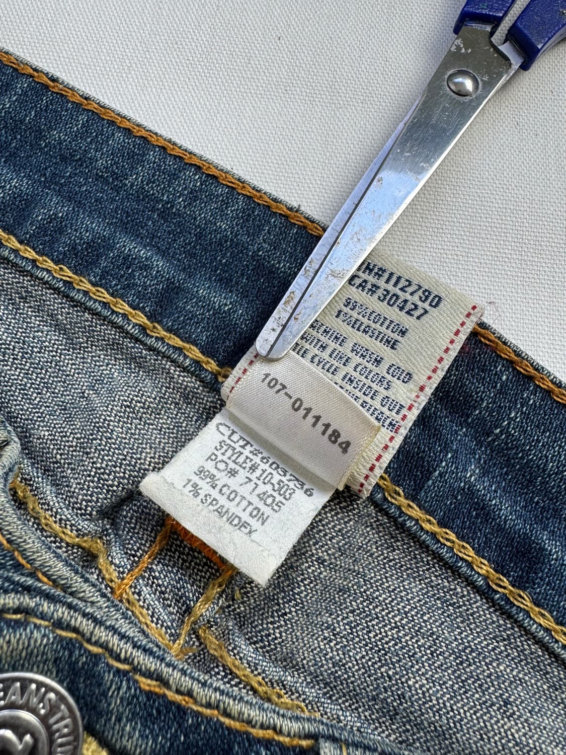 truereligion 트루릴리젼 조이 로우 라이즈 부츠컷 팬츠 상품이미지10