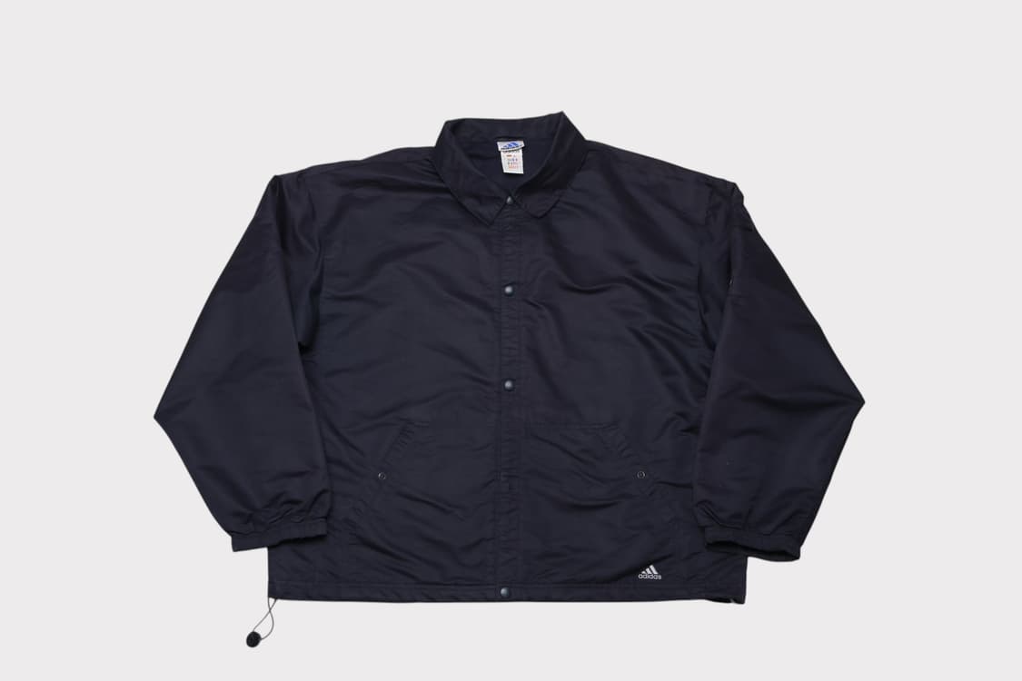[L] 90's 아디다스 올드스쿨 빅로고 코치자켓 상품이미지2
