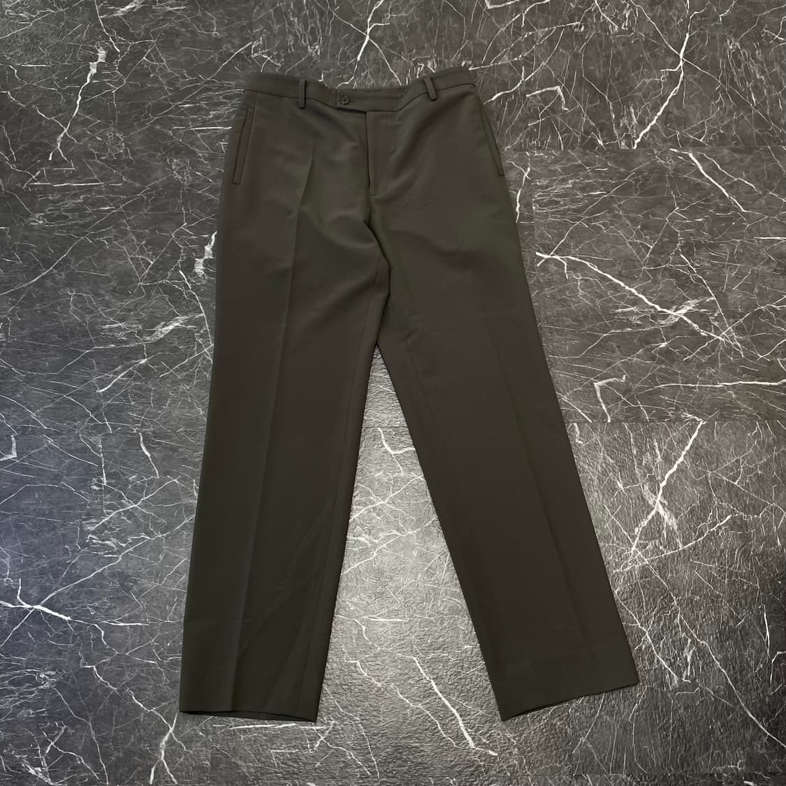 36in 우영미 솔리드옴므 나일론 스판 와이드 슬랙스 상품이미지4