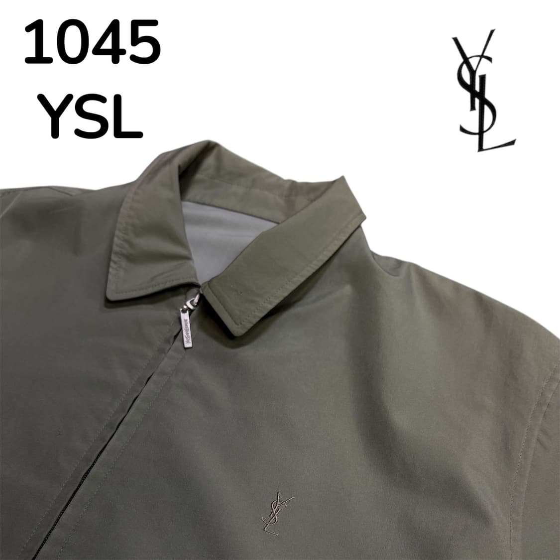 YSL 입생로랑 올리브 블루종 자켓 L 상품이미지4