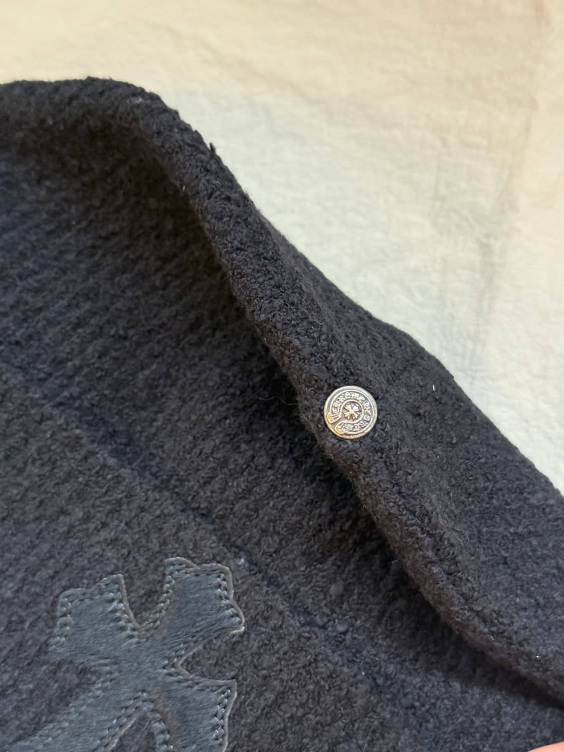 크롬하츠 크로스패치 송치 비니 제니, 산다라 박 착용 상품이미지2