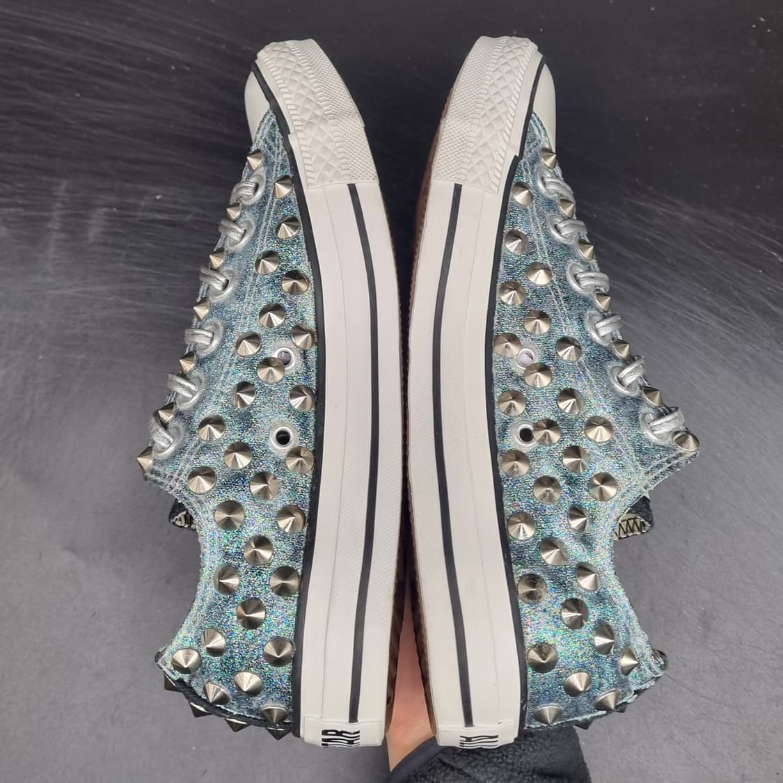 컨버스 올스타 커스텀 여성스니커즈240 상품이미지5