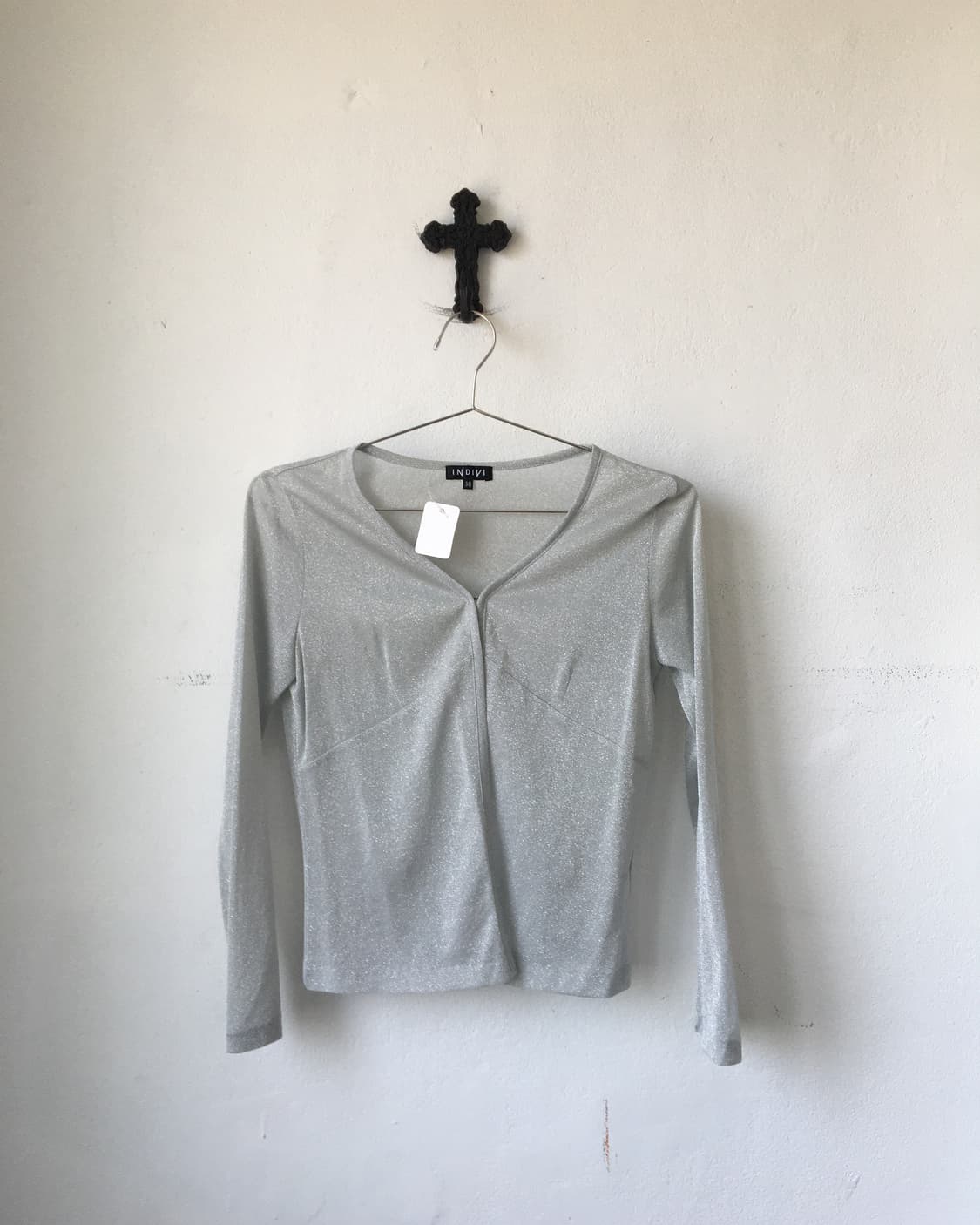 Glitter sliver mood cardigan 상품이미지2