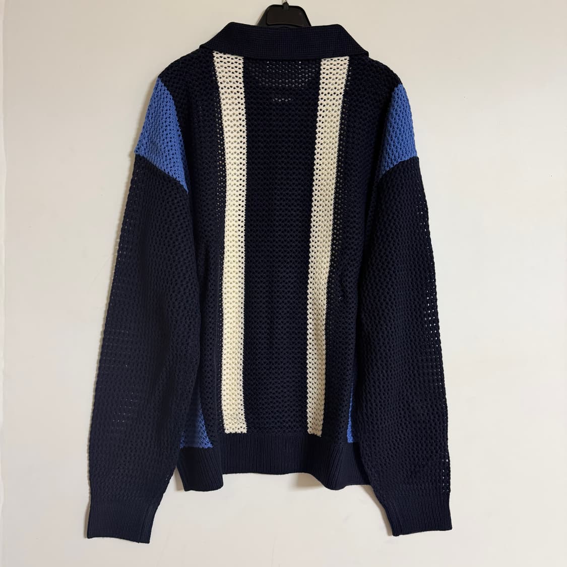 새상품 남자 니트 가디건 (네이비) 상품이미지3