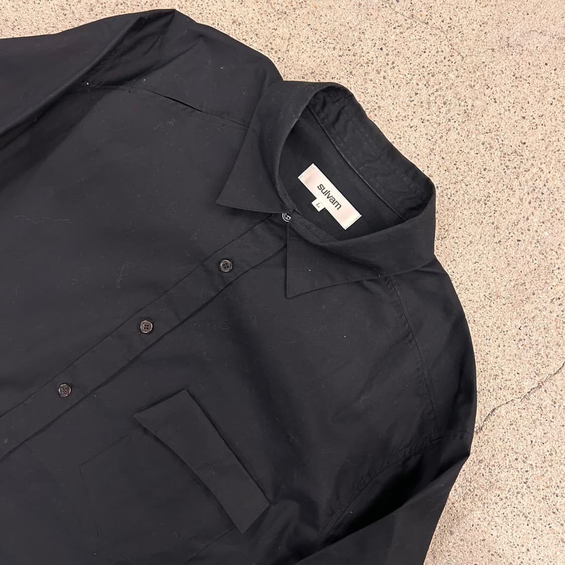 SULVAM cutting shirt 상품이미지2