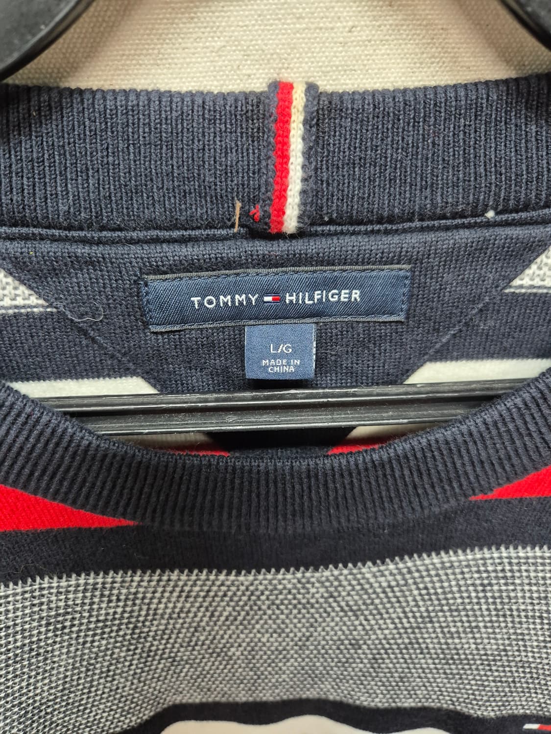 타미 스트라이프 니트 상품이미지2