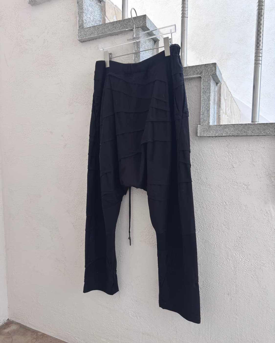누드 마사히코 마루야마 레이어드 드롭크로치 팬츠 상품이미지3