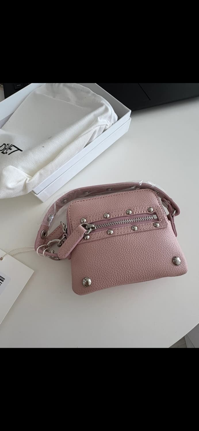 다이닛 스터드지갑 핑크 상품이미지5