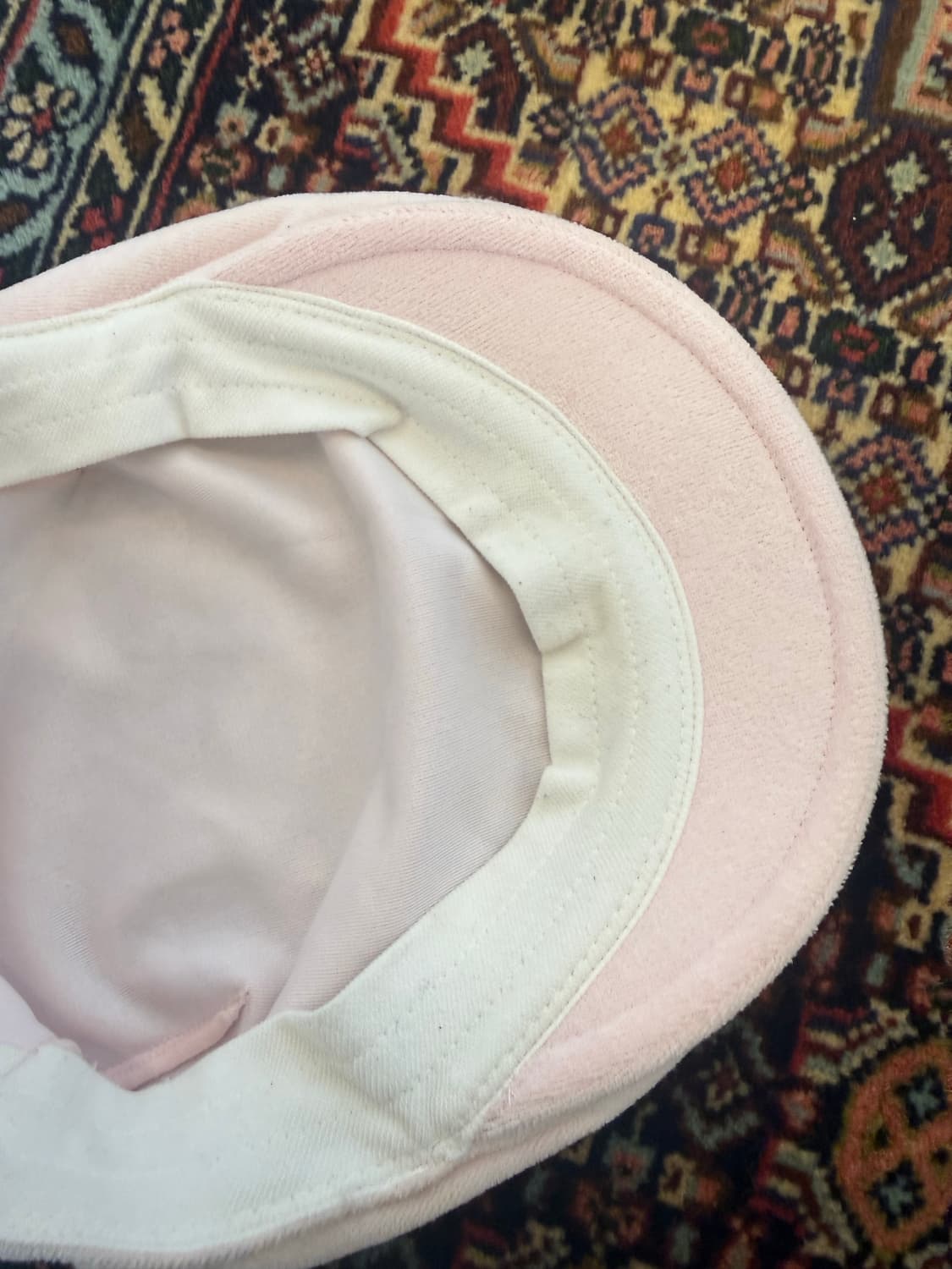 레어 나이키 테리원단 뉴스보이캡 연핑크 상품이미지4