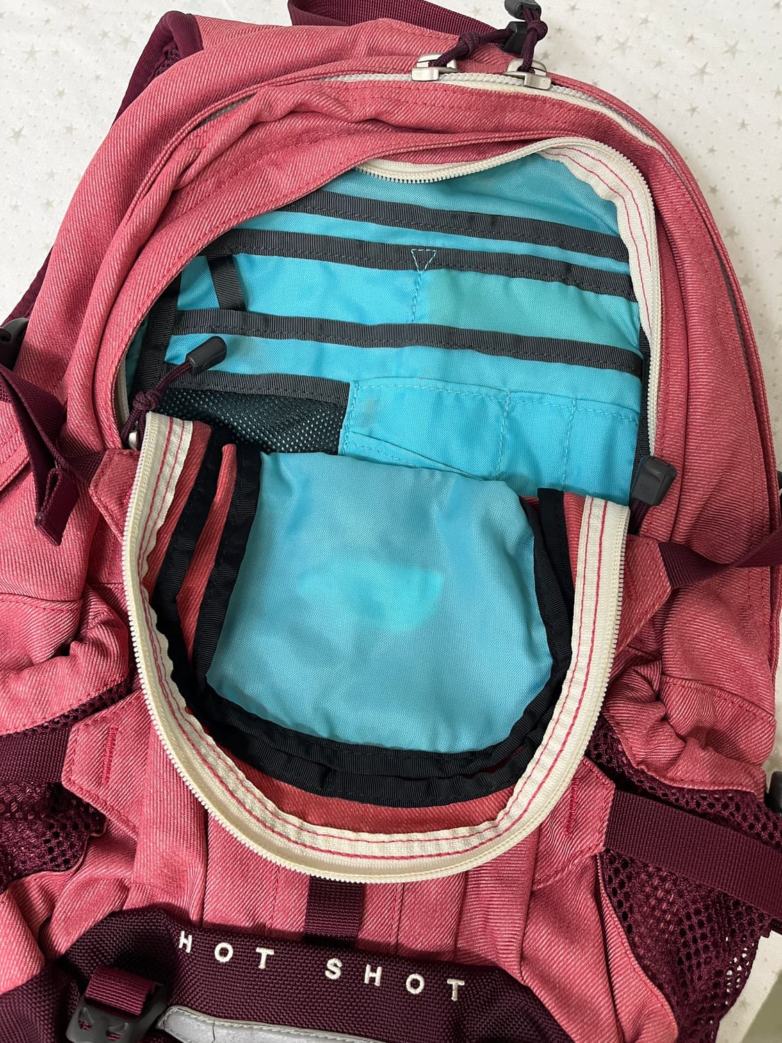 노스페이스 HOT SHOT 핑크 백팩 🎀 상품이미지4
