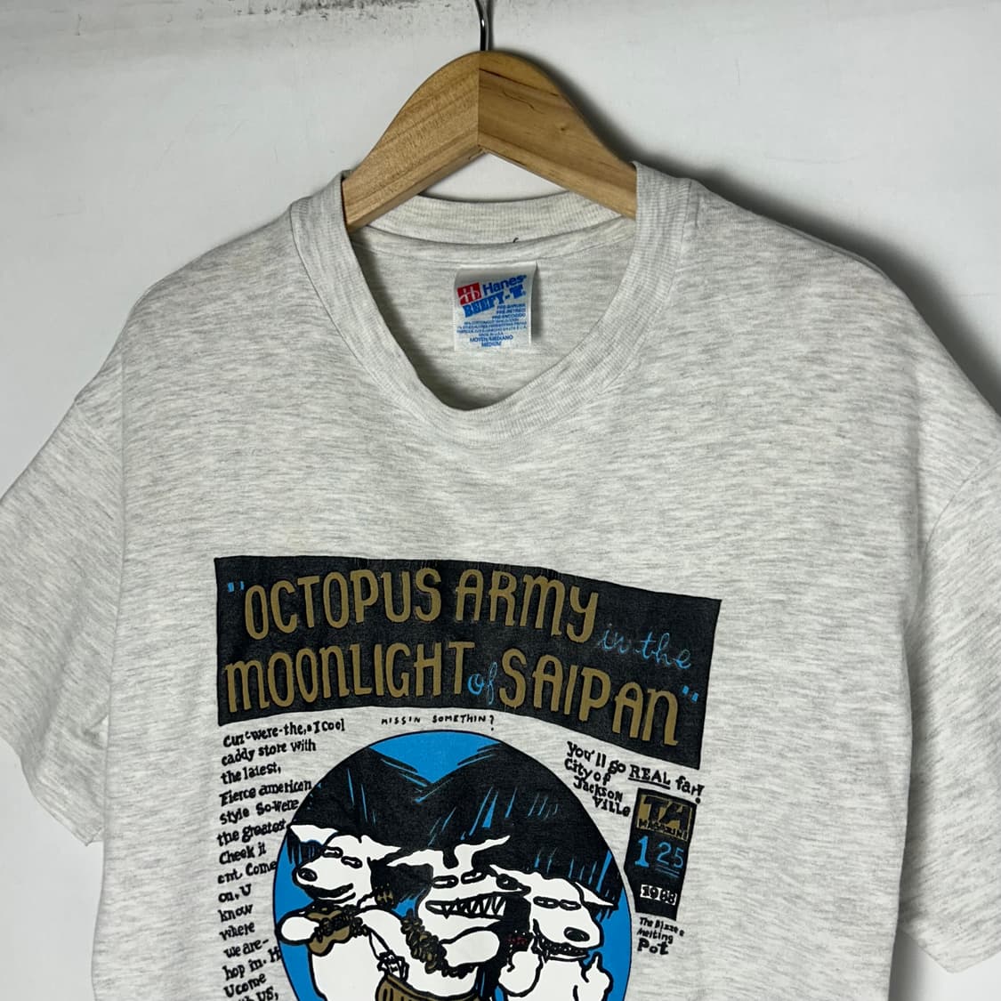 [Hanes] 80-90's 헤인즈 싱글스티치 반팔티셔츠 상품이미지2