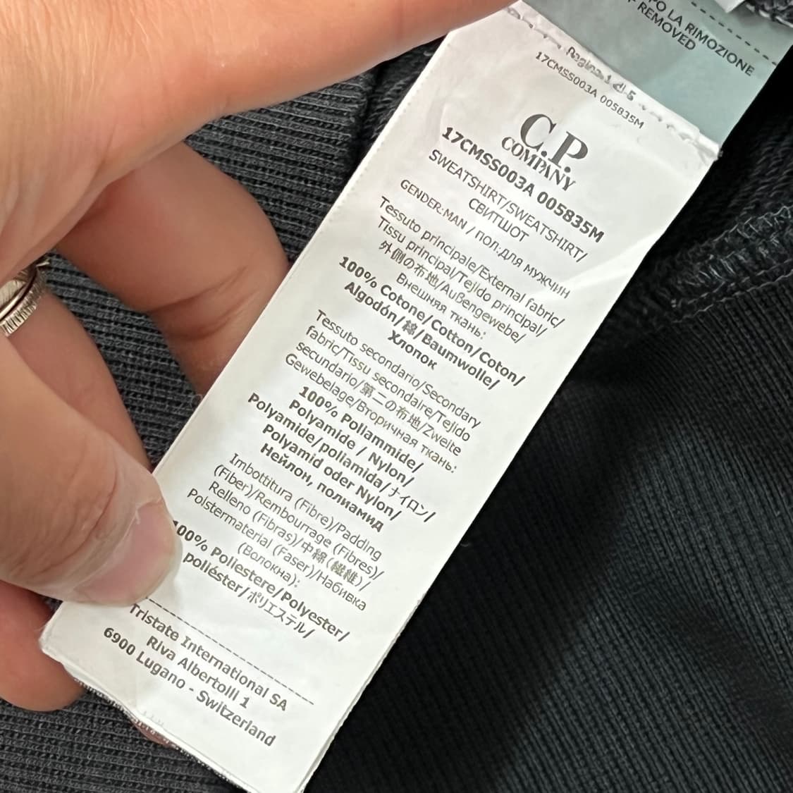 [105] Cp컴퍼니 맨투맨 상품이미지5