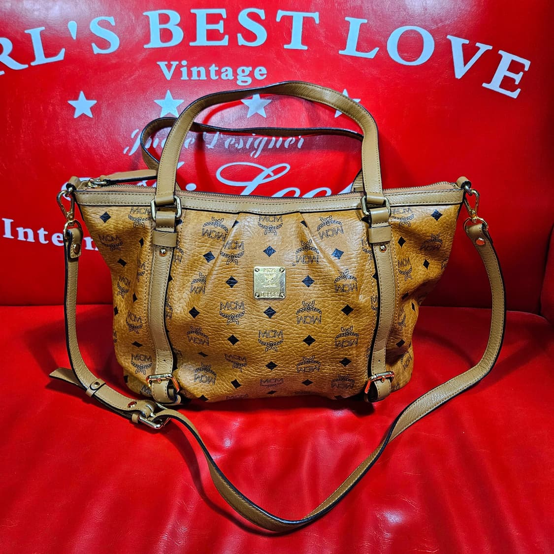 엠씨엠(MCM) 비세토스 숄더 크로스백
 상품이미지1