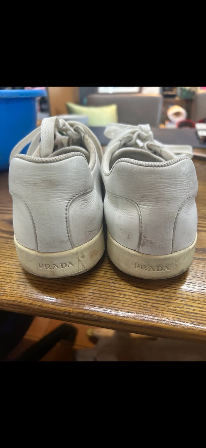 Prada 프라다 화이트 스니커즈 상품이미지3