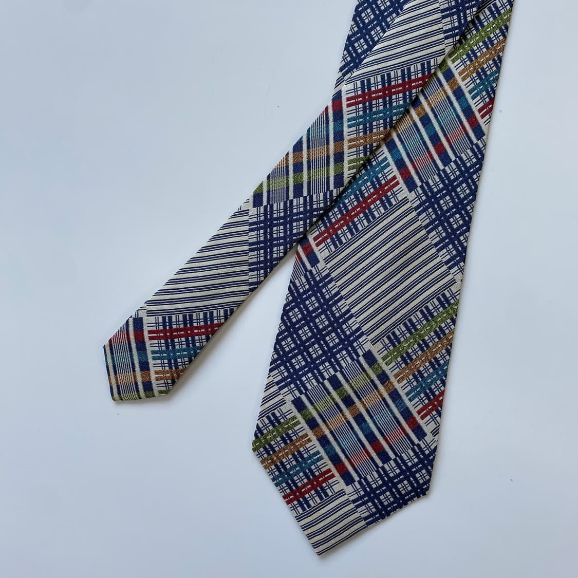 겐조(KENZO) 명품 정품 체크넥타이 상품이미지2