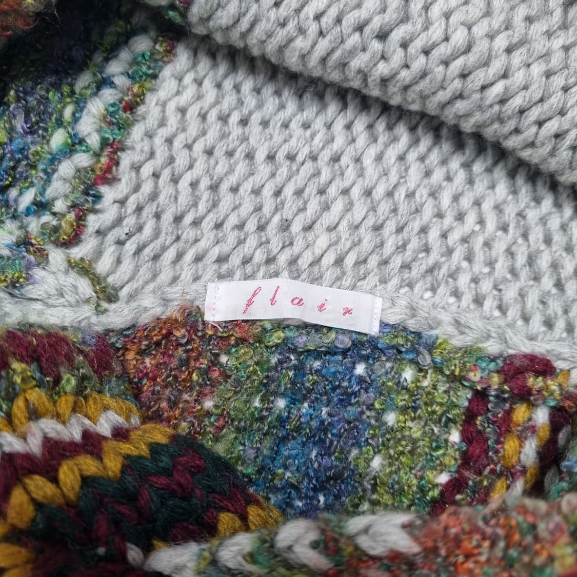 빈티지 보헤미안 비대칭스웨터 - LL 상품이미지9