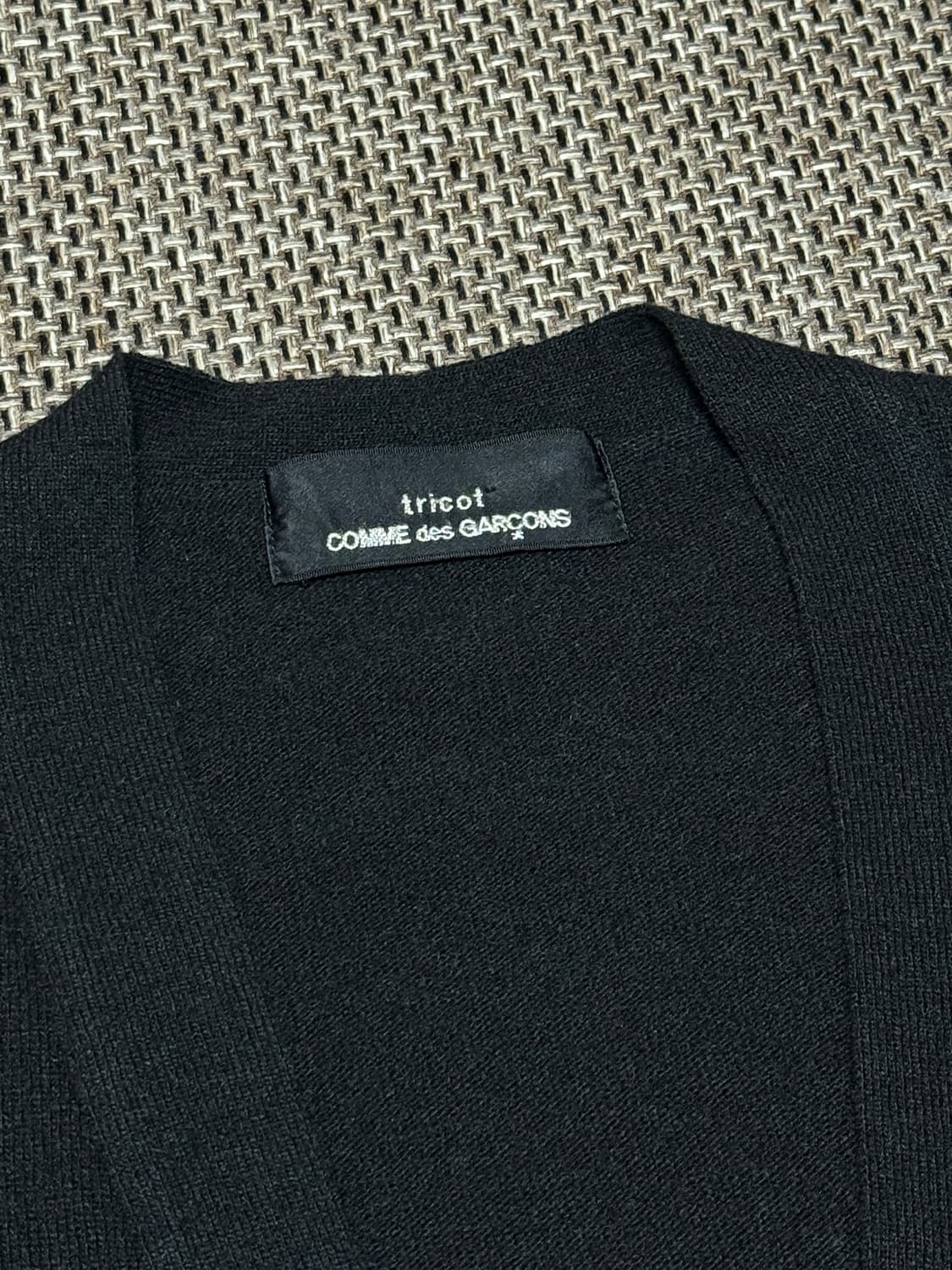 꼼데가르송 트리콧 가디건 상품이미지3