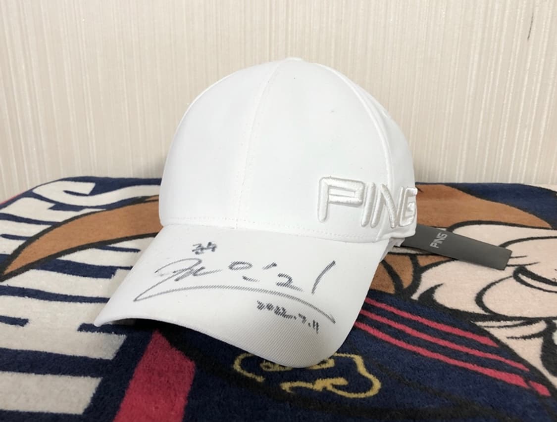 핑(PING)골프 전인지프로 싸인모자 상품이미지1