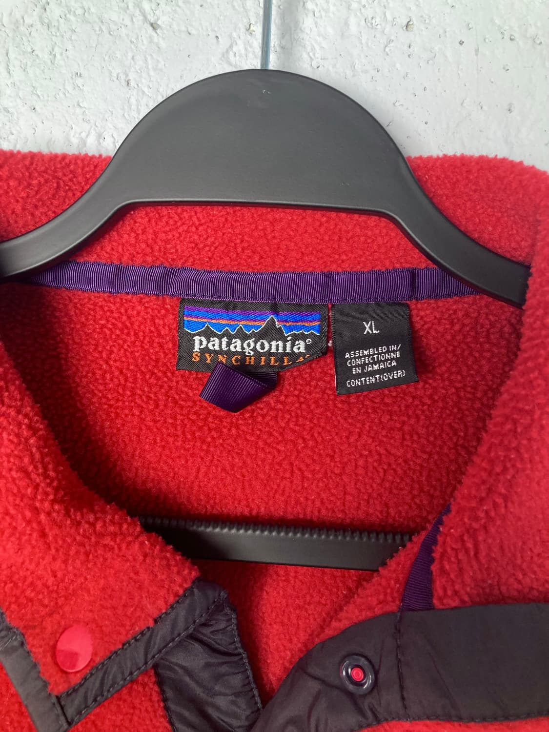 파타고니아 신칠라 00's 레드 (XL) 상품이미지4