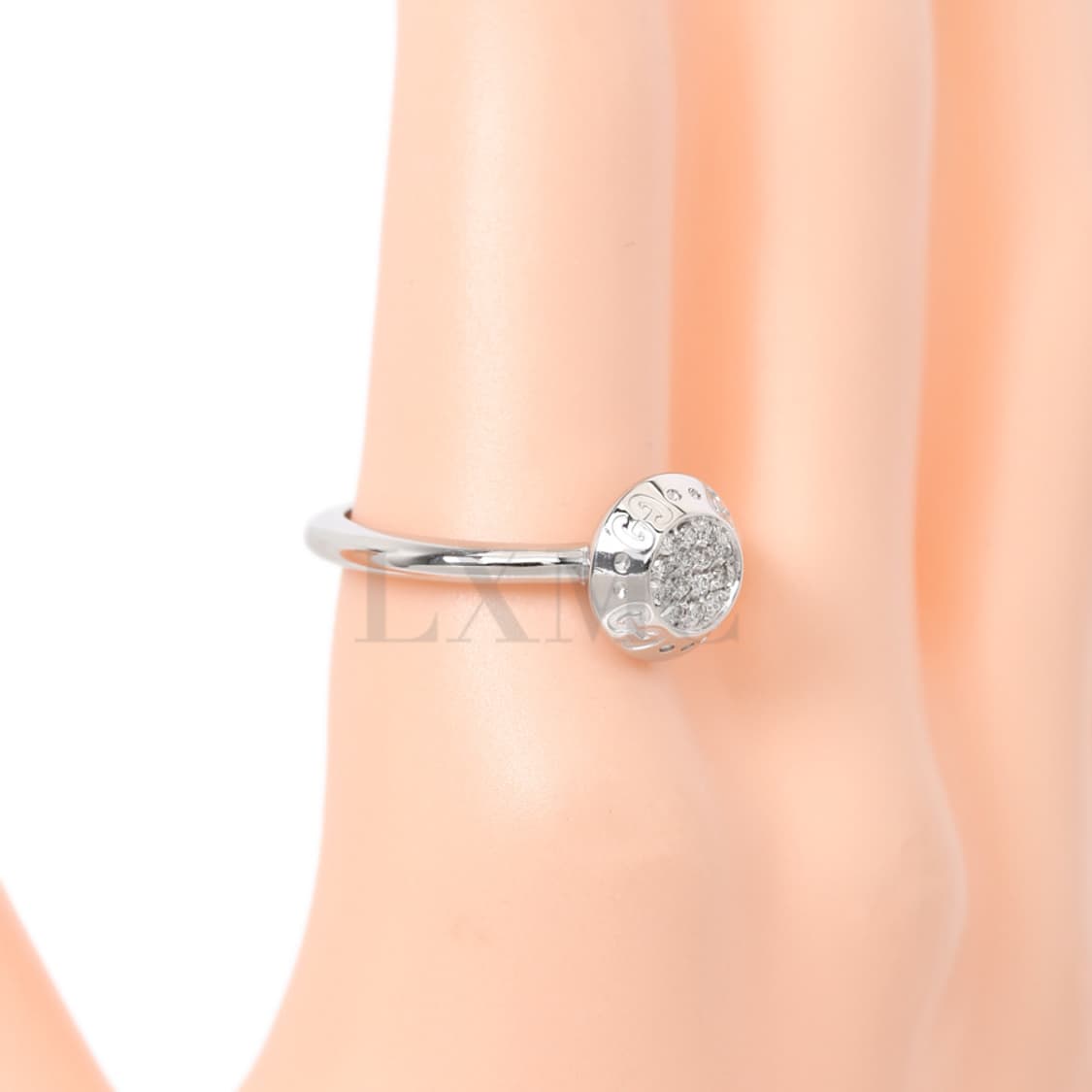 구찌 다이아 반지 18K 화이트골드 다이아링 90275575 상품이미지8