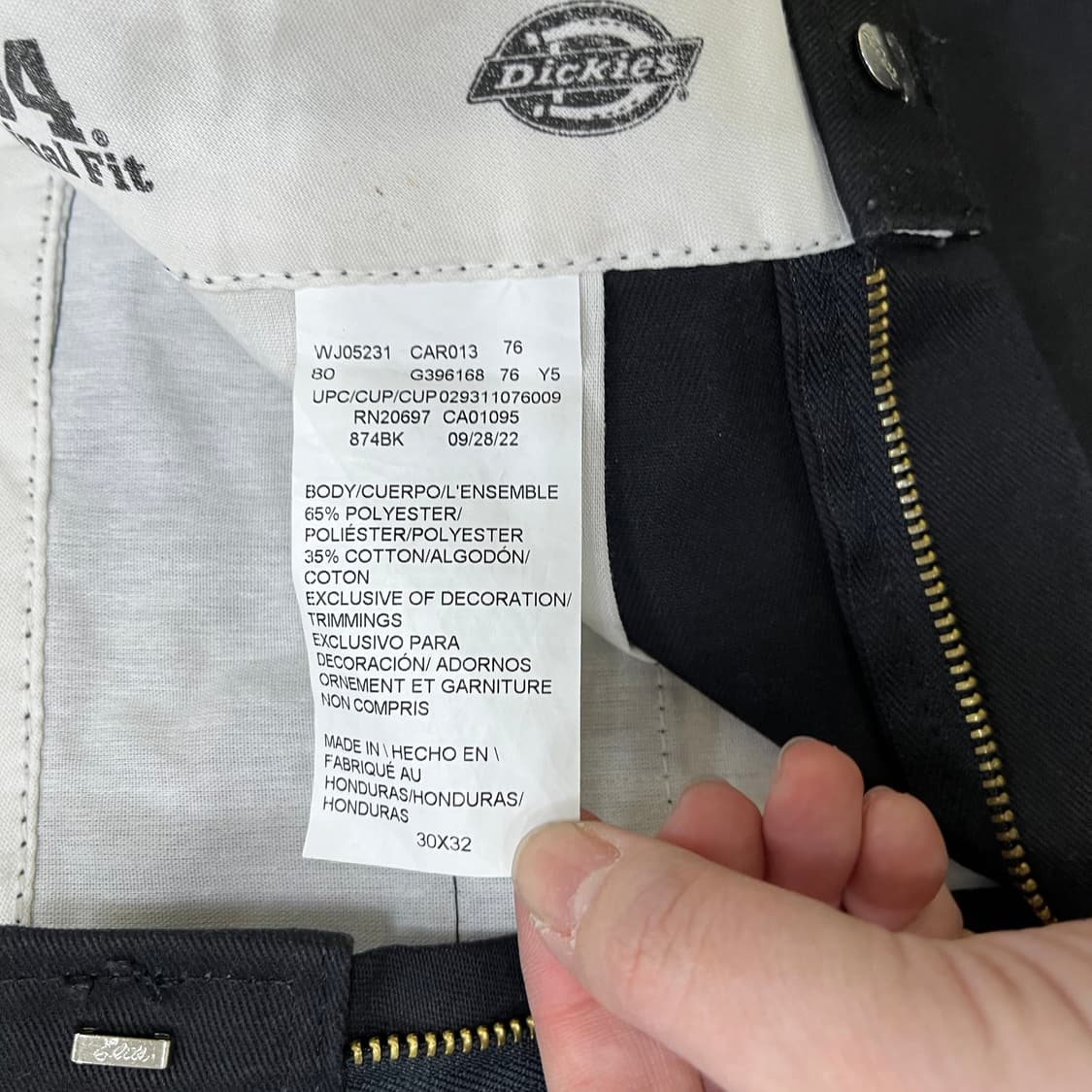 30 디키즈 874 워크 팬츠 0331M 상품이미지3