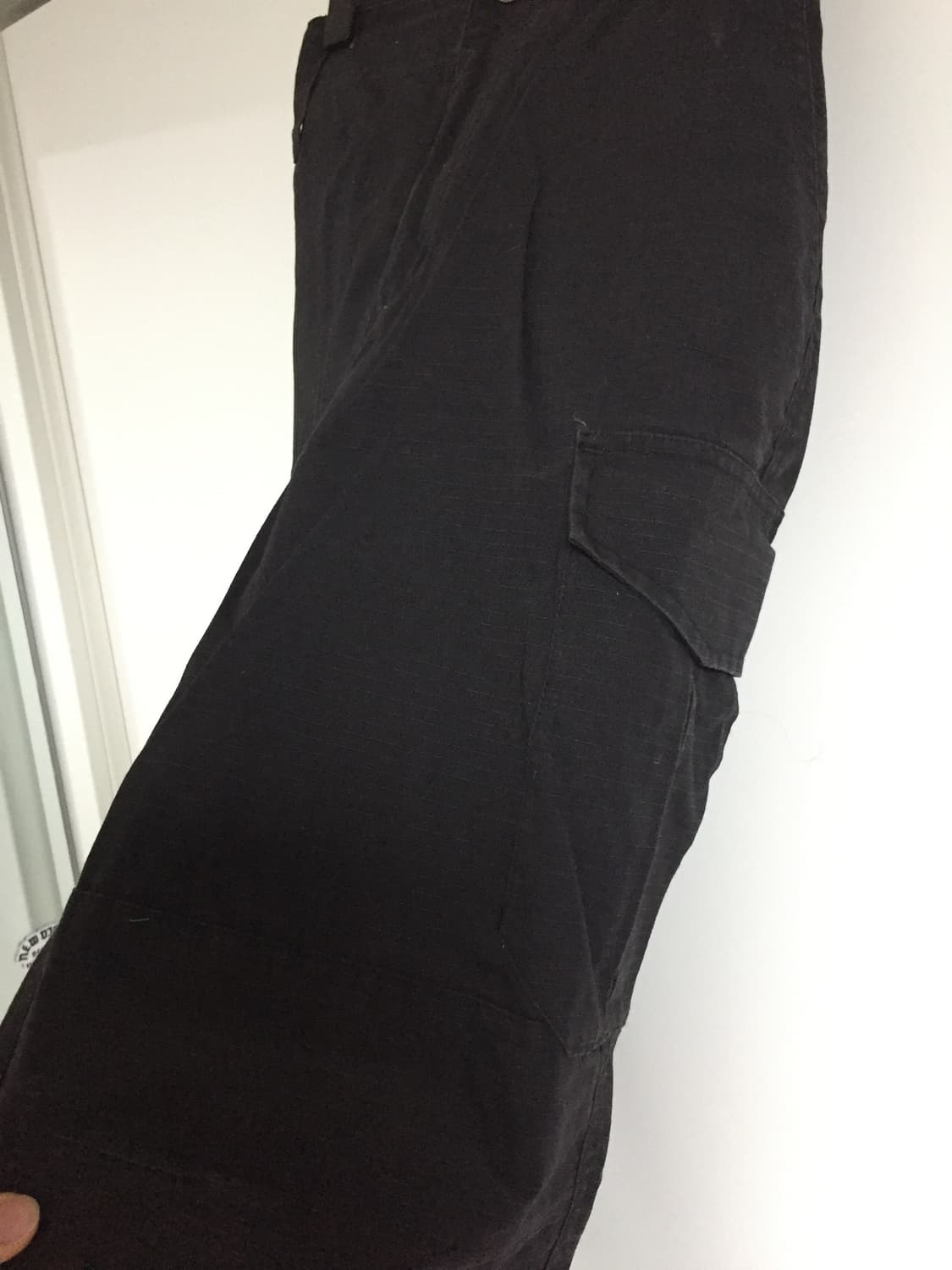 블랙 카고 팬츠 상품이미지1