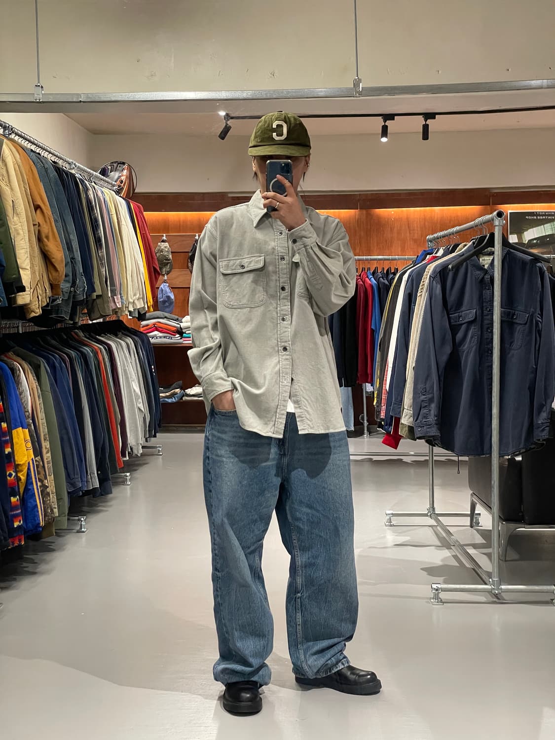 BEAMS 코듀로이 셔츠   상품이미지2