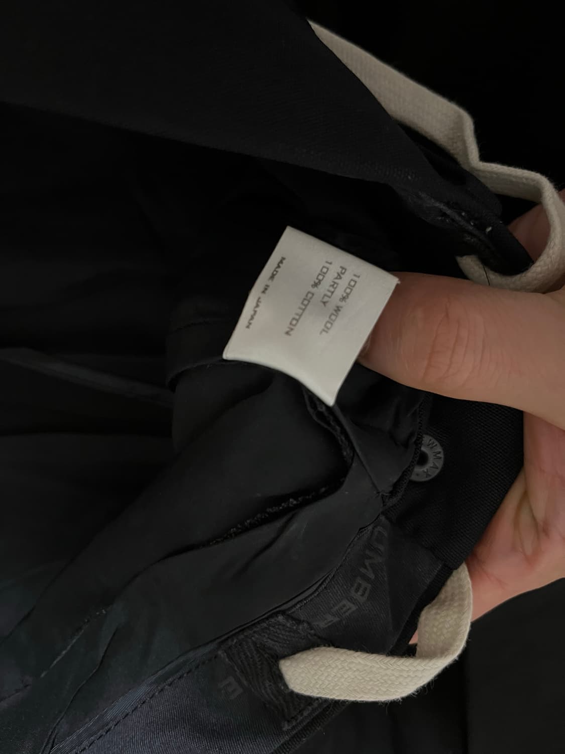 넘버나인 2005AW 런웨이 하이브리드 도킹 바지 상품이미지6