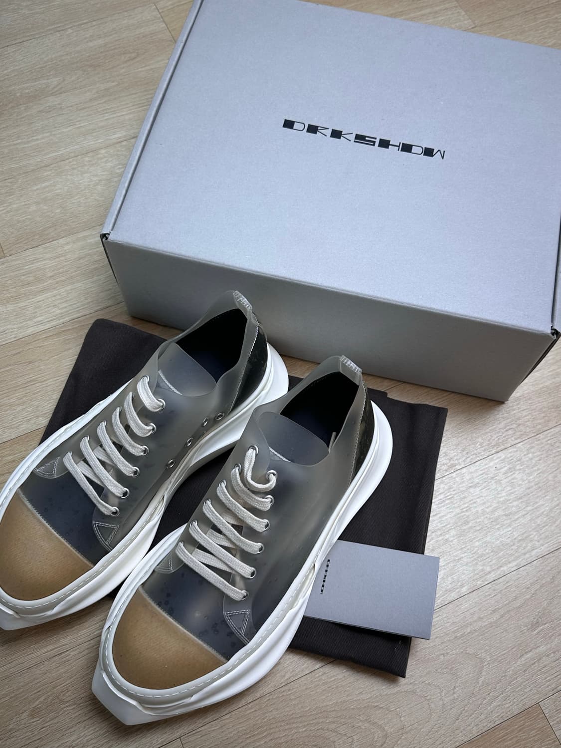 [43.5] 릭오웬스 앱스트랙트 컨버스 로우 상품이미지2